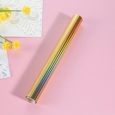 Folienpapier 19,3 cm x 5 m Holografische Wärmeübertragungsfolie Rolle Heißprägefolie Holografische Wärmeübertragung DIY Bastelarbeiten