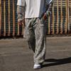 YOUNGLA Men's Gym Joggers High Street Vintage Print Sweatpants Quick Dry Casual Running Pants