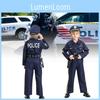 Bequemes Unisex Kinder Polizei Kostüm für Halloween Cosplay Partys und Aufführungen
