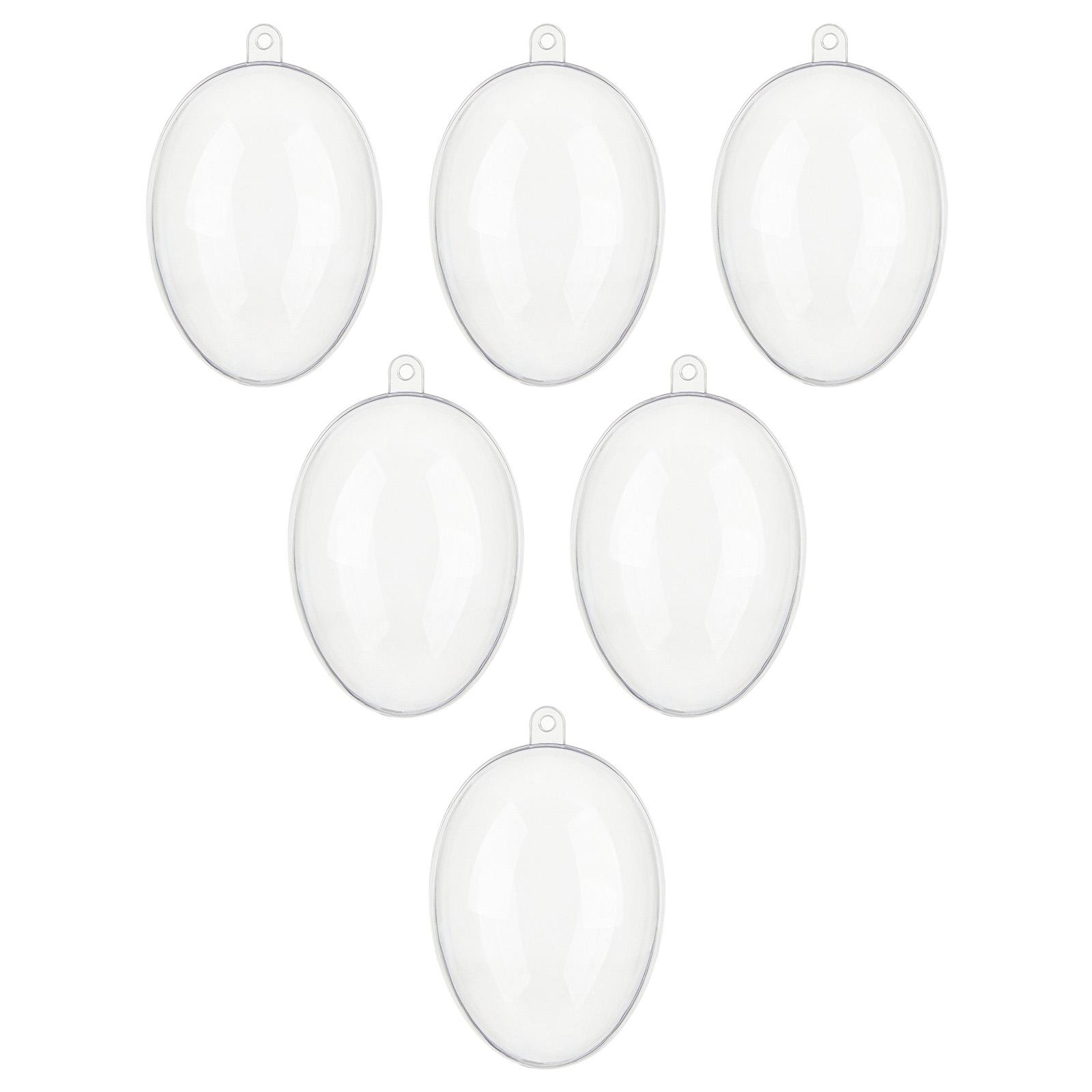 

Набор из 6 прозрачных пластиковых заполняемых шаров, подвески на елку, фестивальное украшение для дома и мероприятий C