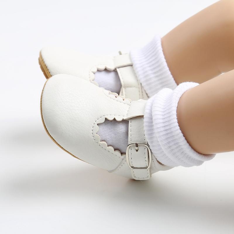 Babymädchen Schuhe mit weicher Gummisohle Kinderschuhe