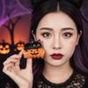 Cute Animal Pumpkin Shark Clip Strong Hold Black Cat Hair Claw Halloween Hair Claw  Daily Styling