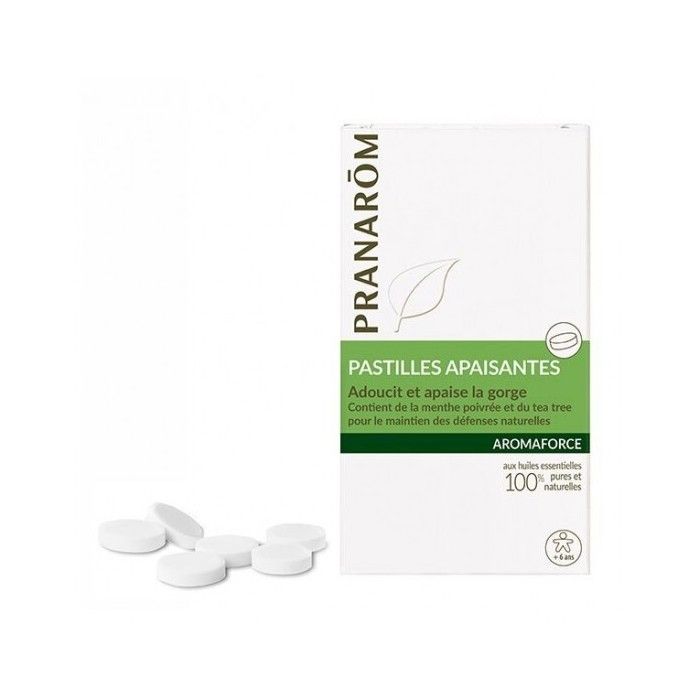 PRANAROM Aromaforce Pastilles pour la gorge - 2…