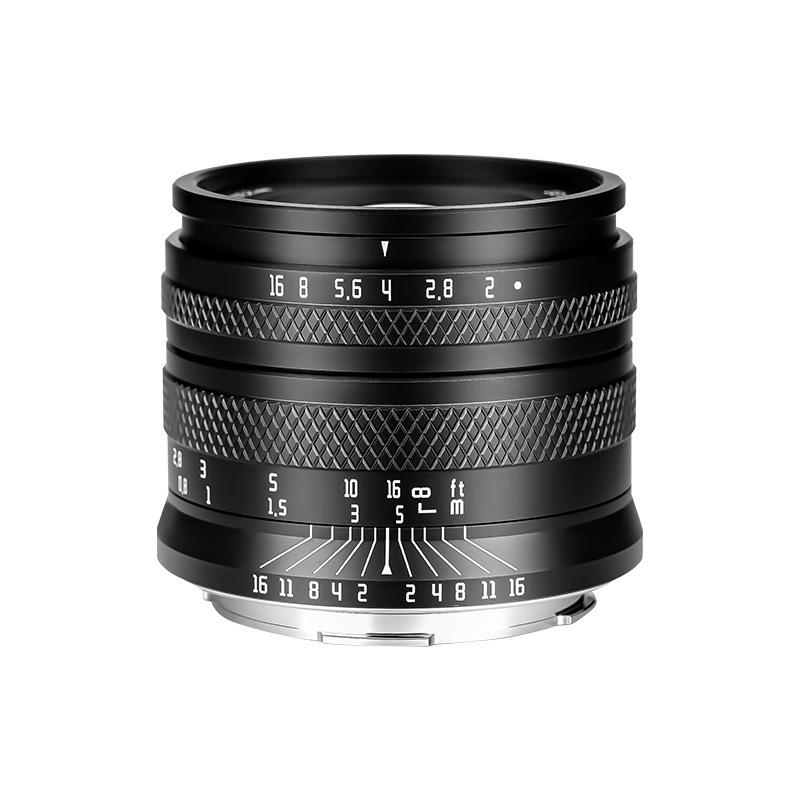 

RocStar 50mm F2 Full-Frame Portrait Lens for Mirrorless Cameras - Manual Focus, Large Aperture
