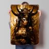 Fantasy Girl Printed Poster Customized Wall Art Retro Vintage Metal Tin Signs for Office Decoration Room Coffee Bar Accessories