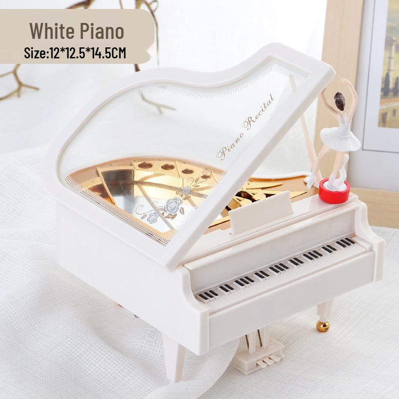Ballet Girl Rotating Music Box - Perfect Creative Birthday Gift for Girls