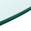 VidaXL Dessus de table ronde en verre trempé 700 mm