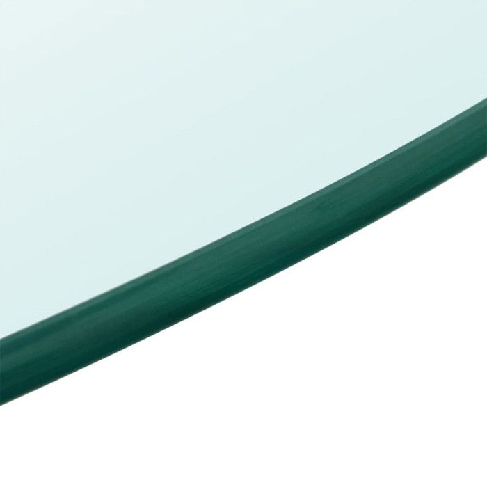 VidaXL Dessus de table ronde en verre trempé 700 mm