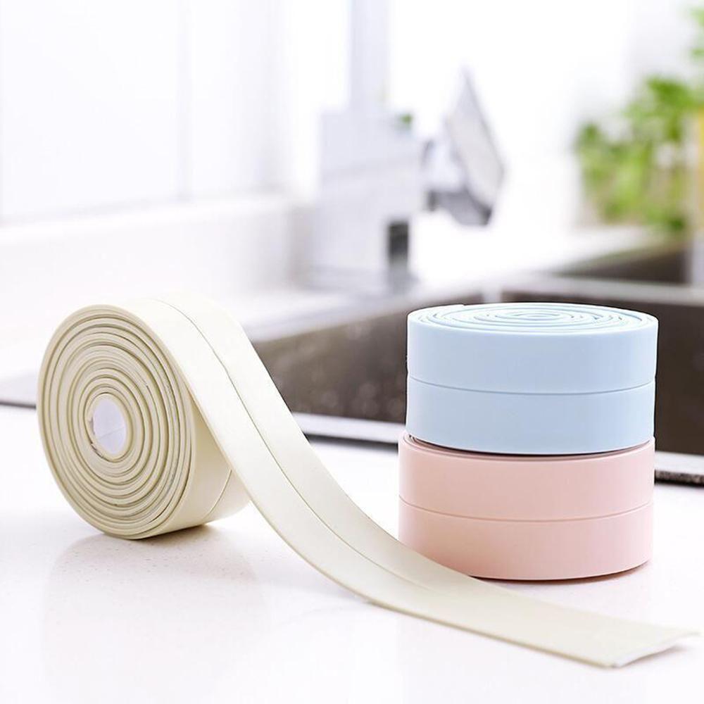 3.2m Self Adhesive Kitchen Bathroom Wall Corner Seal Strip Sink Edge Sealing Tape
