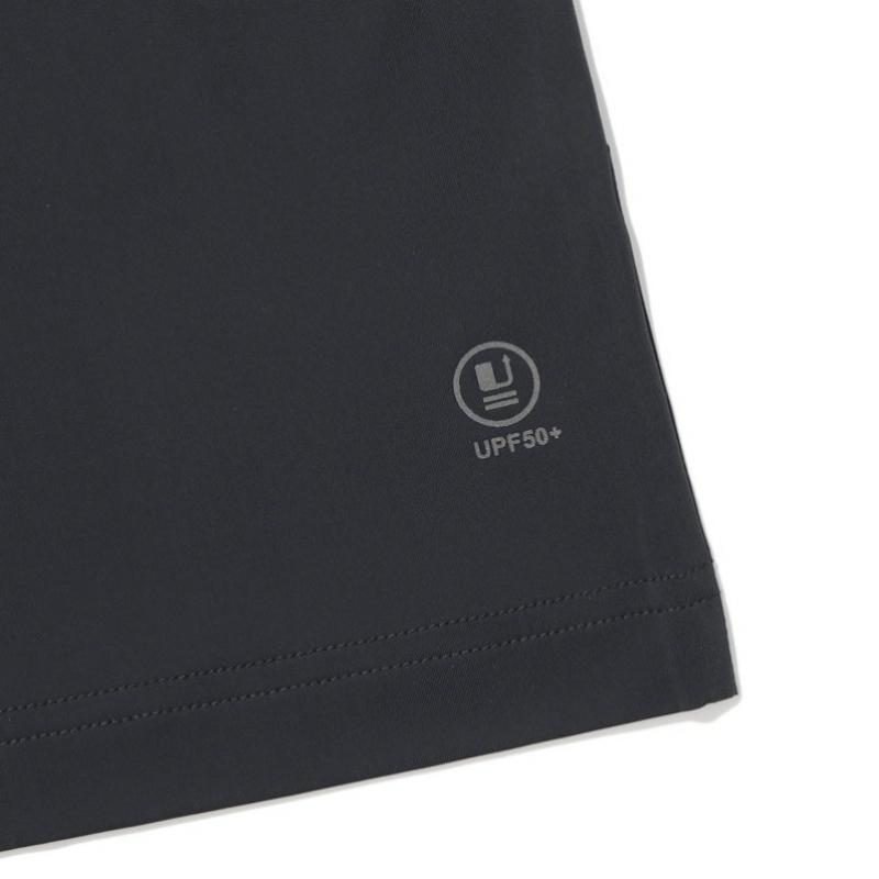 K2 Men S Summer Cooling T ShirT oSSak Sunguard ShorT Sleeve Zip Up Kmm25223