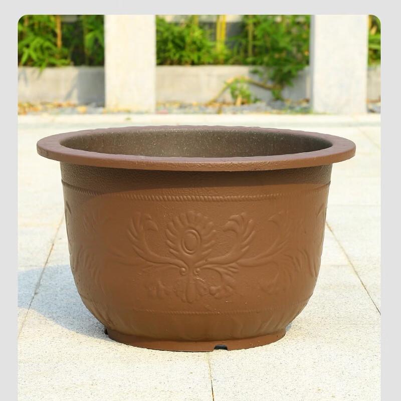 Liliang Thickened Plastic Imitation Zisha Garden Planter