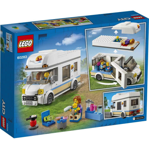 LEGO City Urlaubs-Wohnmobil Spielzeug Geschenk Geburtstag Block Pädagogisch Weihnachten Jungen Mädchen Kinder 5 Jahre alt 6 Jahre alt 7 Jahre alt 8 Jahre alt Stadt Bui