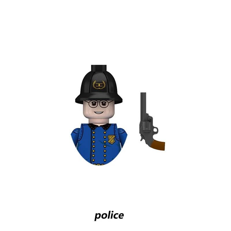 Barneleker Army Soldiers Detektiv Tegneseriefigurer Monteringsmodell Bursdagsgaver