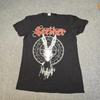 Seether Shirt Mens MEDIUM Black Short Sleeve Poison the Parish Tour 2018 Size M