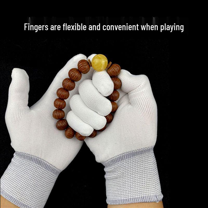 Cotton Nano Polishing Gloves for Literary, Play, and Craftwork
