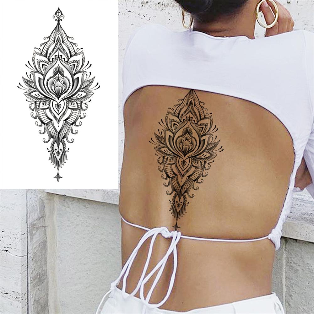 Realistische Nep Pioenroos Tijdelijke Tatoeages Voor Vrouwen Meisje Zwarte Roos Olifant Bloemen Tatoeage Sticker Tijger Anemoon Tatoeages Halfmouw