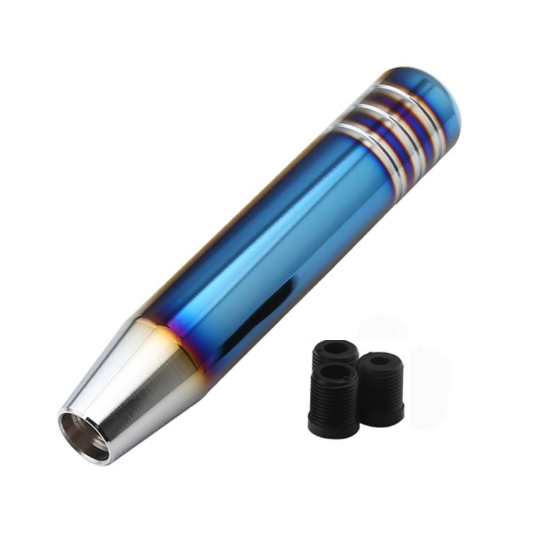 Auto Schalthebelkopf Aluminiumlegierung Auto Schalthebel 18 cm (7,09 Zoll) Auto Joystick Verlängerung Auto Schalthebel Schaltknauf Kopf
