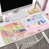 Anim Pokmon Pikachu  Leather Mouse Pad Pokmon Gaming Extra Large Gaming Keyboard Desktop Pad Childrens Writing Table Mat