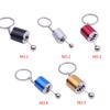 Key Chain Keychain Gearshift Knob Keyring Modified Polishing Practicing Replacement Decoration Driving Gearbox Gear Part