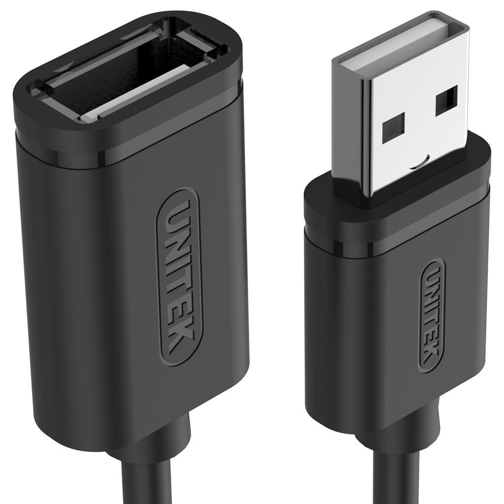 Kabel Unitek Y-C417GBK przedłużacz USB 2.0 AM-AF 3,0m