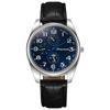 Fashion Leather Strap Men's Quartz Watches Original Design Mans Wristwatches Business Gifts Clock for Husband,Family, Friend