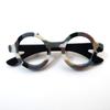 Yi'ai Bestseller: European-American Eyeglass-Shaped Acrylic Brooch - Unique Style Corsage Accessory