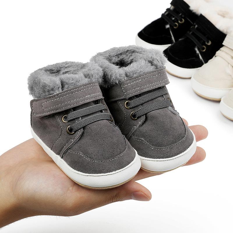 Winter-Wanderschuhe für Jungen, Baby-Pre-Step-Schuhe, Babyschuhe für Neugeborene