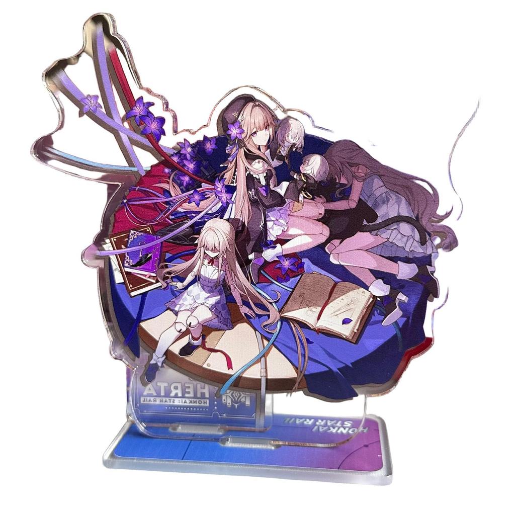 miHoYo Star Rail Firefly Dan Heng Luna Figurine Set: Acheron, Aventurine, Kafka, Silver Wolf, Jingliu, Xueyi Standees
