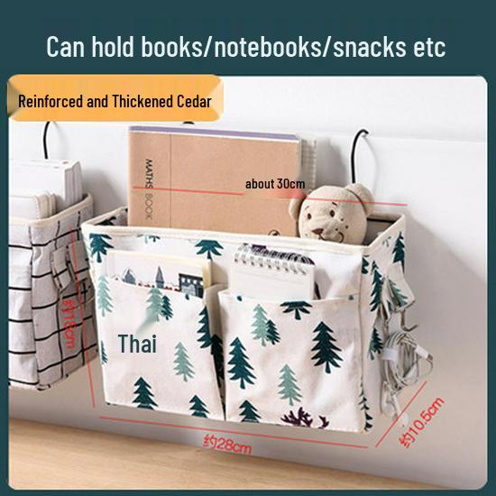 

Bedside Hanging Fabric Storage Basket