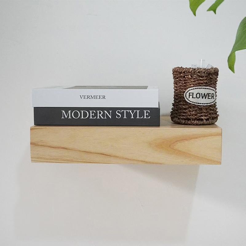 Magic Flap Wall Shelf With Hidden Secret Compartment Concealed Floating Shelf Wall-Mounted Storage Rack Hidden Compartment