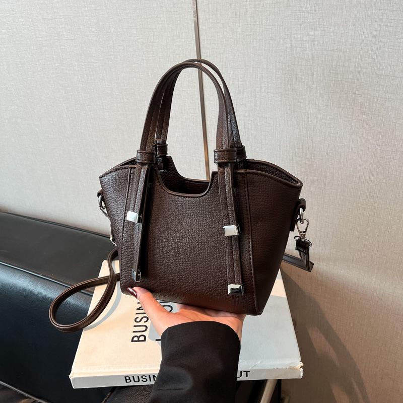 Popular Small Bags Women's Autumn and Winter New Versatile Shoulder Messenger Bag Portable Bucket Bag