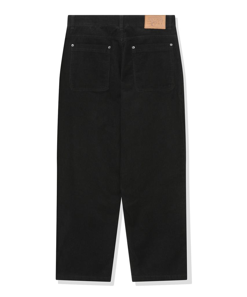 BEENTRILL Basic Corduroy Pants (Black)