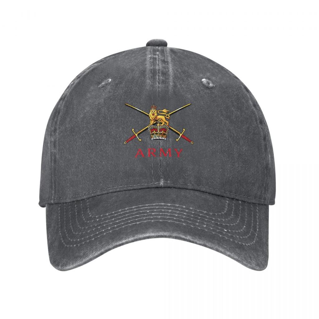 British Army Crest Baseball Cap Hat Man For The Sun Uv Protection Solar Hat Unique Hats Snap Back Hat Boy Womens