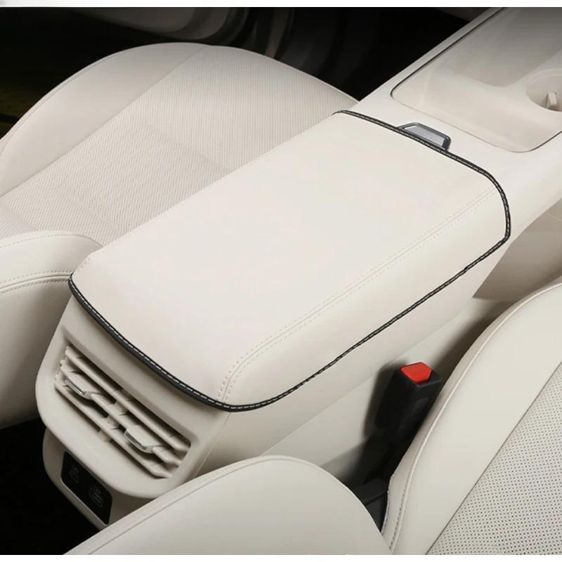 For Haval New H6 4th Gen 2025 2026 Car Styling Central Armrest Box Protective Leather Cover Anti-dirty Cover Auto Accessoriestyhr11