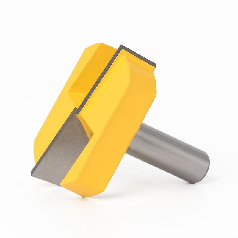 Čištění spodních frézovacích bitů 2-3/16 2-1/4" řezný průměr pro frézování povrchů frézovací bit 8 mm 12 mm 1/2 palce stopka