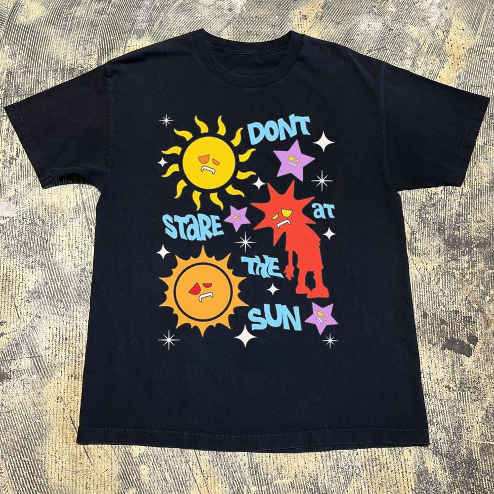 

Dominic Fike - Don t Stare At The Sun Tour Gift For Fan S to 5XL T-shirt Unisex T-Shirt XXL