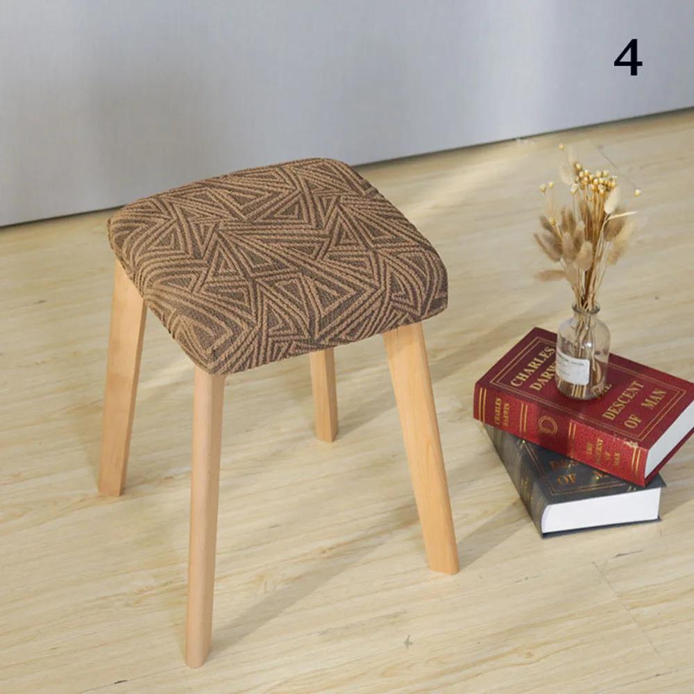 

Универсальный современный чехол для стула из хлопка и спандекса, жаккардовый эластичный чехол для сиденья, высококачественные изделия из домашнего текстиля