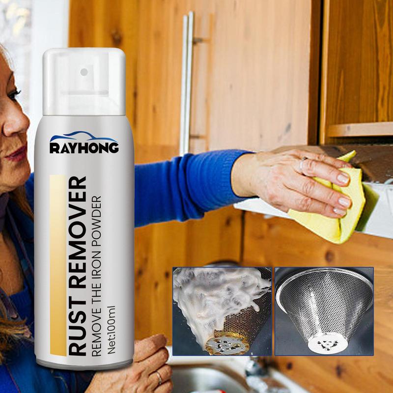 Металлический преобразователь ржавчины спрей Удаление ржавчины Краска-преобразователь Агент-преобразователь ржавчины Металлические поверхности Грунтовка для удаления ржавчины Безопасный Многоцелевой 100ml