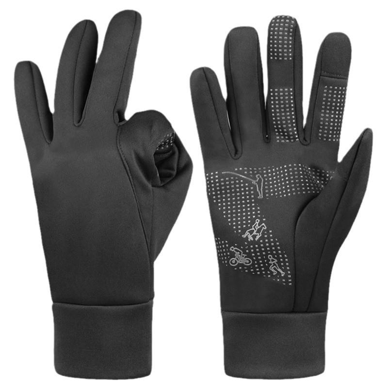 Winter Warm Touchscreen Gloves Men Women Windproof Anti-Slip Cycling Driving Outdoor Use