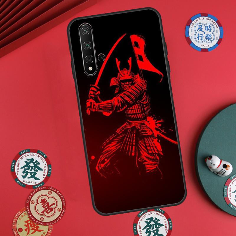 Samurai Mask Demon For Huawei Nova Y60 Y70 Y90 Y72 Y73 Y61 Y91 7i 8i 11i 12i 12s 9 10 SE P20 P30 P40 Lite Case
