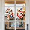 2x Year Window Clings Chinese Door Sticker Decals