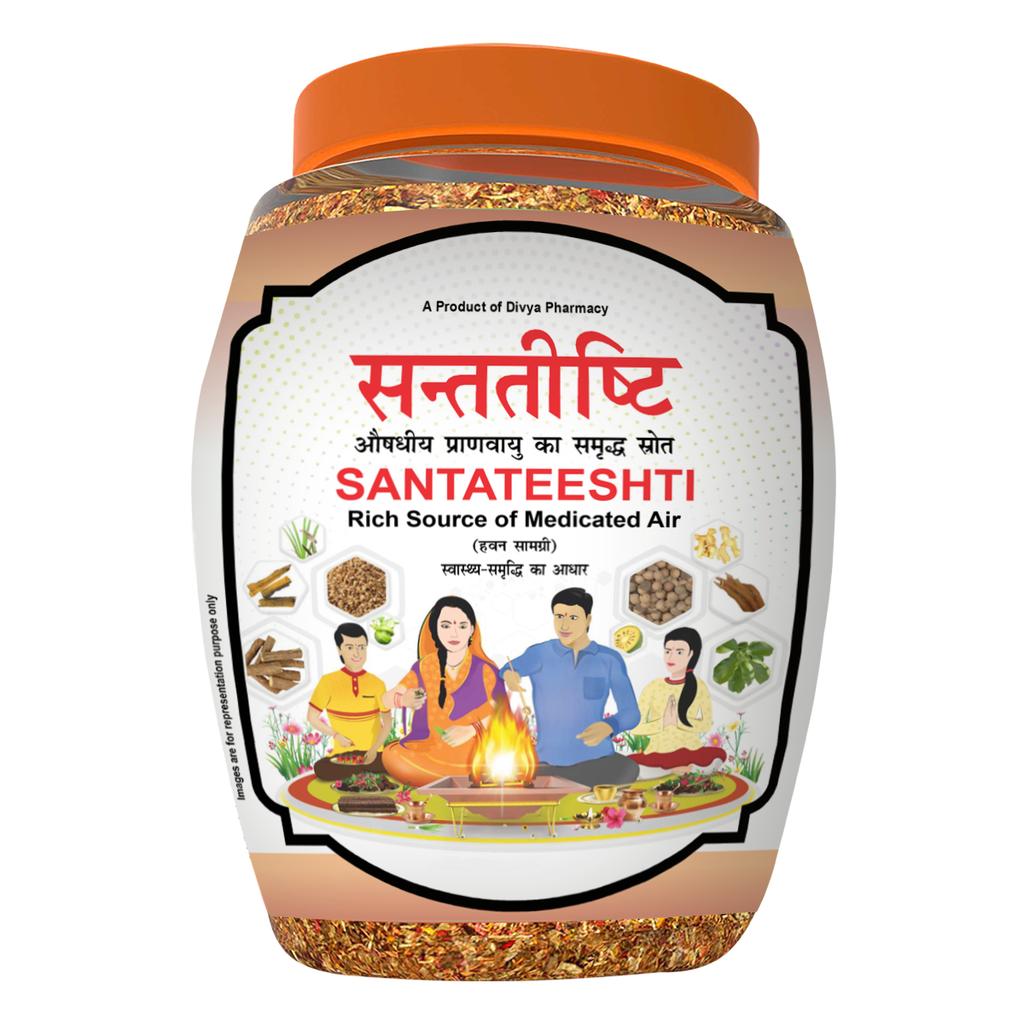 Patanjali Divya Santateeshti (Hawan Samagri), With Beneficial In The Nutrition, 400g