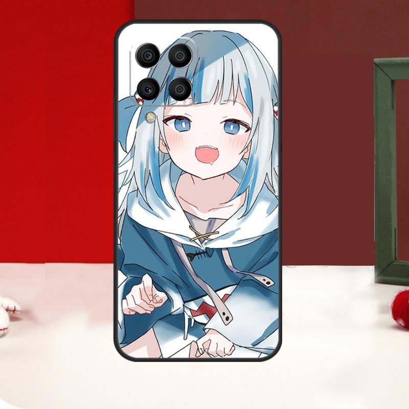 Gawr Gura Hololive Anime Case For Samsung Galaxy M14 M34 M54 M13 M53 M56 M52 M32 M16 M11 M21 M31 M35 M12 M15 M36 M55