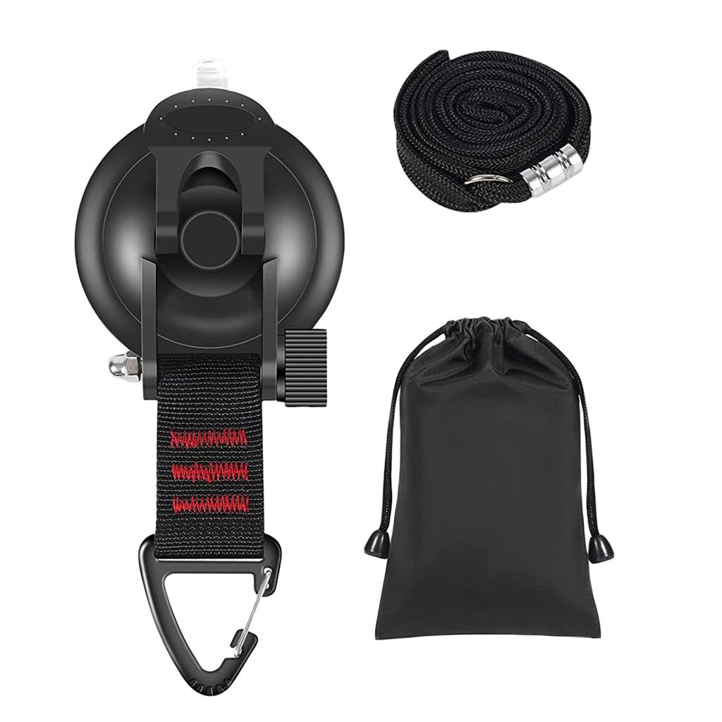 Katte- og hundebadesnoren med sugekopp kan justeres for å feste kattesikkerhetstauet, som brukes til kjæledyrdusj, bading og pelsstell.