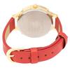 Fieldwork Analog Hello Kitty Cherry Watch with Leather Strap and White Red Women's Dial, (KT006-3)