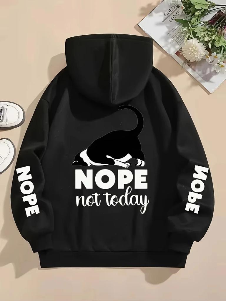 2025 KPop Demon Hunters Saja Boys Hoodie Long Sleeve Movie Printing Sweatshirt Hooded Fleece Casual Female Pullovers Streetwear