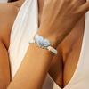 Hand-Woven Butterfly Bracelet Traditional Knitting Techniques Adjustable Wristband Meaningful Gift Wrist Accessory