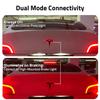 AMH1 LED Trunk Emblem Ambient Light for Tesla Model 3/Y/X/S, Two Modes for Ambient Light or Brake Light