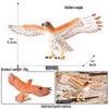 Kids' Bird Models Set: Toucan, Parrot, Ostrich, Peacock, Eagle, Pigeon, Owl