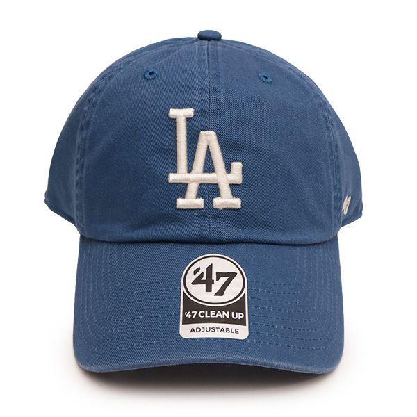 Used '47 [Forty Seven] Hat Cap Cleanup Los Angeles Dodgers Timber Blue Wash Unisex